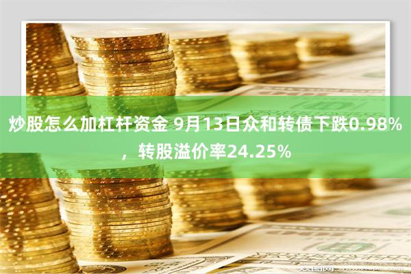 炒股怎么加杠杆资金 9月13日众和转债下跌0.98%，转股溢价率24.25%