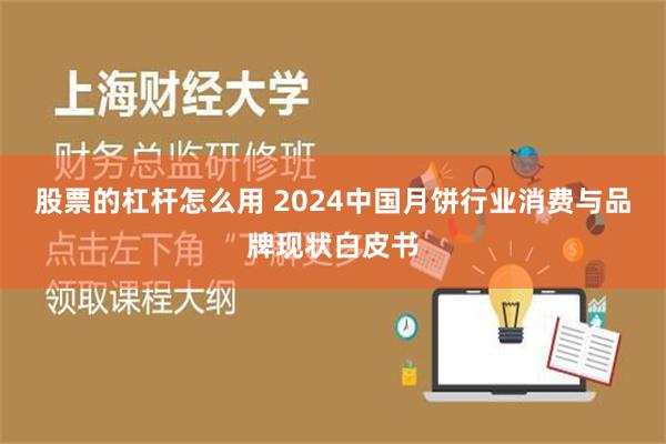 股票的杠杆怎么用 2024中国月饼行业消费与品牌现状白皮书