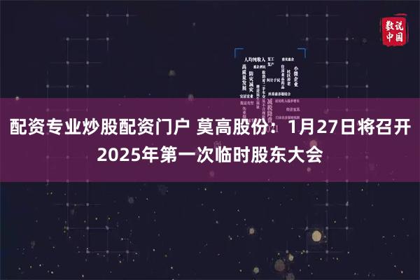 配资专业炒股配资门户 莫高股份：1月27日将召开2025年第一次临时股东大会