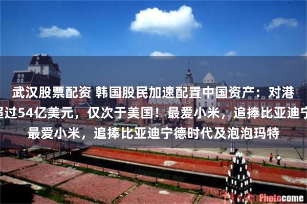 武汉股票配资 韩国股民加速配置中国资产：对港A股市累计交易额超过54亿美元，仅次于美国！最爱小米，追捧比亚迪宁德时代及泡泡玛特